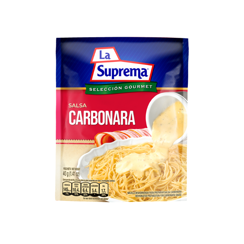 LA SUPREMA SG SALSA CARBONARA 40G