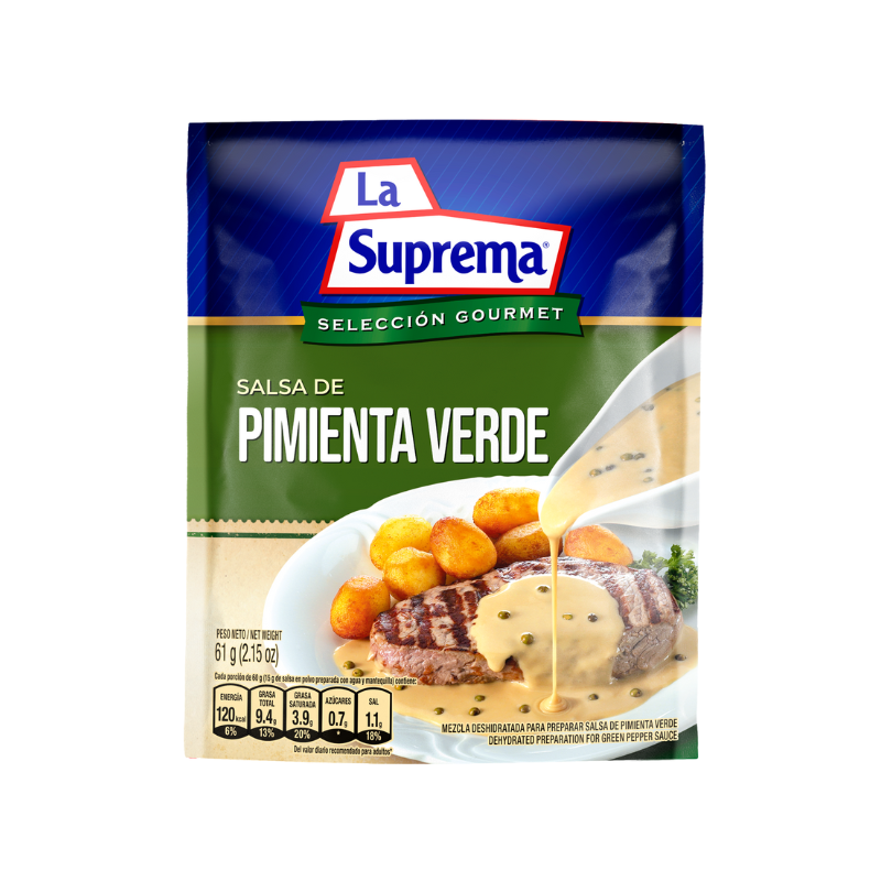 LA SUPREMA SG SALSA PIM VERDE 61G