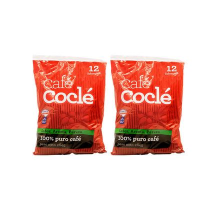 2 paquetes de Café Coclé 22g