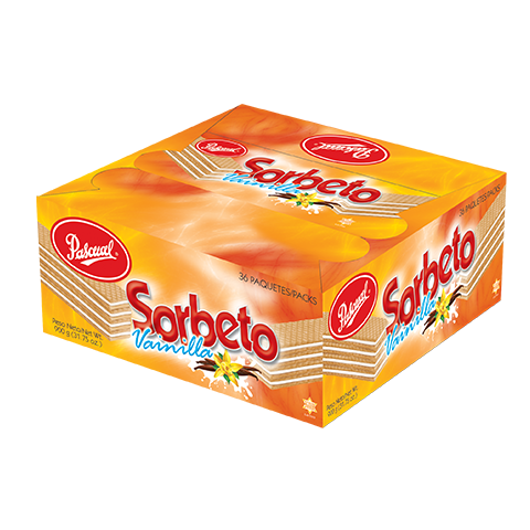 Galleta Sorbeto Vainilla Pascual - 36 unidades