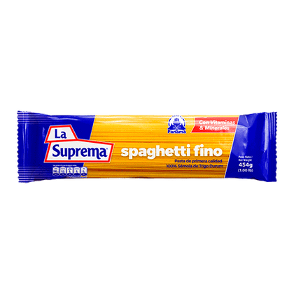 Spaghetti Fino Pastas la Suprema 454g