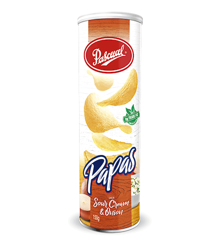 Papas Stack Sour cream und 150gr