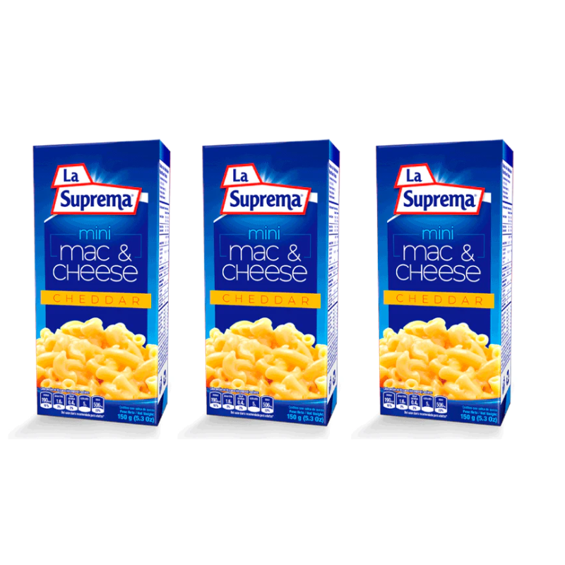 3 MINI MAC & CHEESE UND 150G