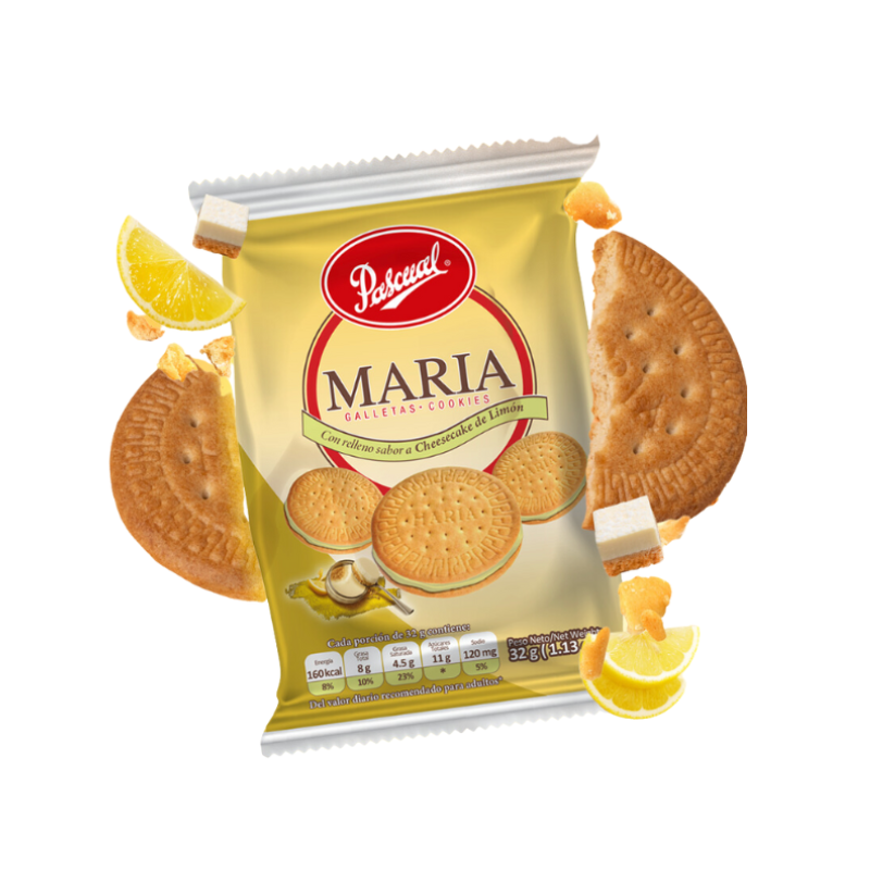 MARIA CHEESECAKE LIMON DOCENA 384G