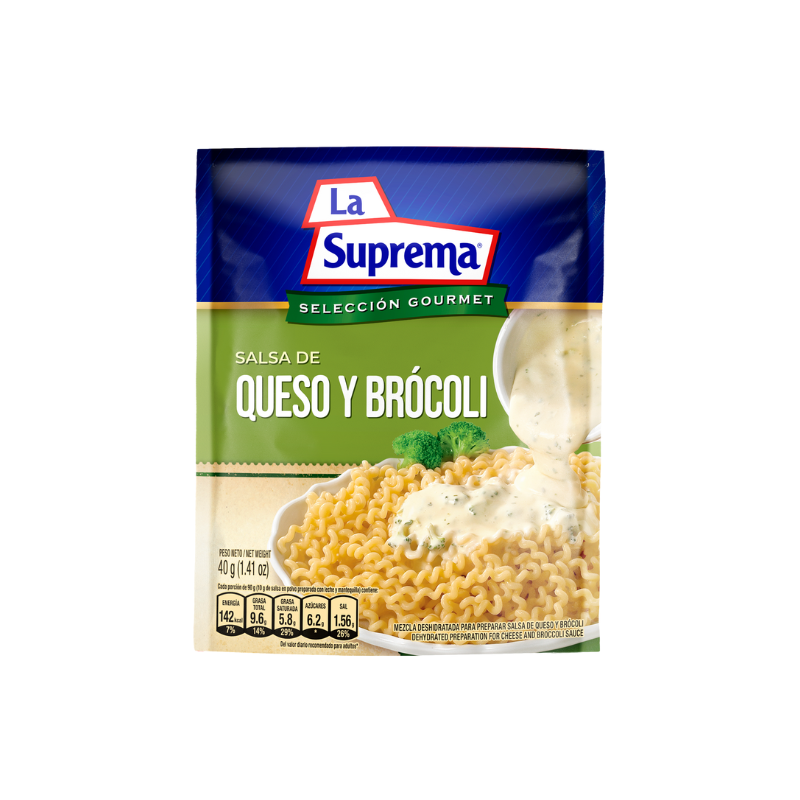 LA SUPREMA SG SALSA QUESO BROCOLI 40G