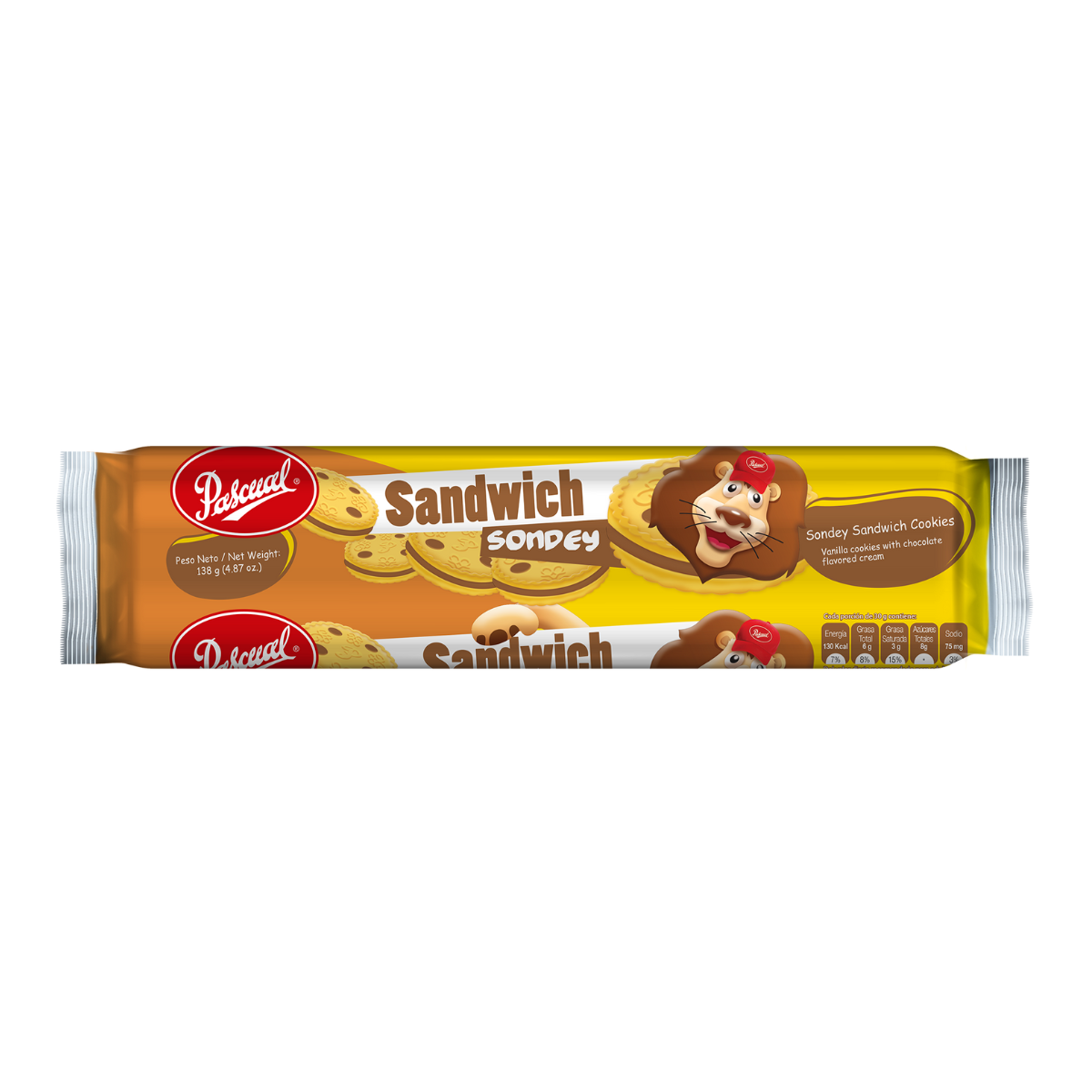 GALLETA SANDWICH SONDEY DOC 360G