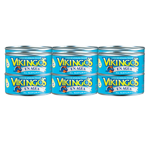 Atún en Agua Vikingos - 12 Pack