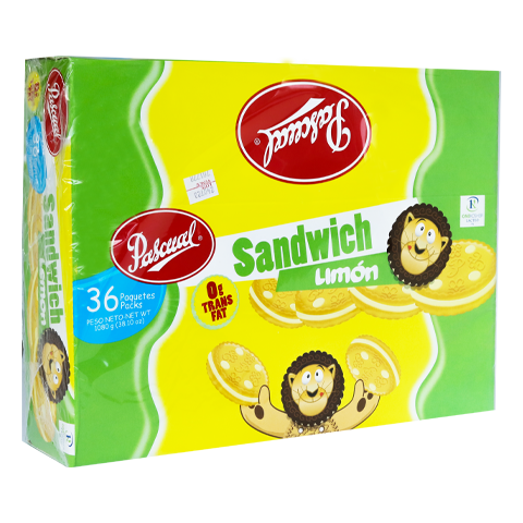 GALLETA SANDWICH LIMON EXH 36X30G