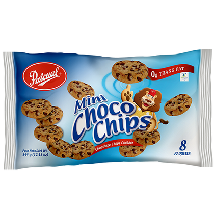 Galleta Mini Choco Chips - 8 unidades
