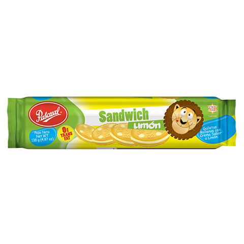 Galleta Sandwich Limón Pascual - Tamaño Familiar