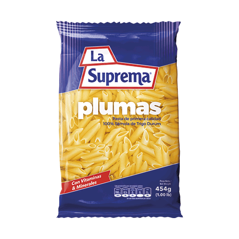 Plumas Pastas la Suprema 454g