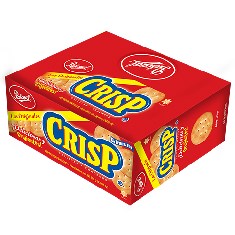 Galleta Crisp Pascual - Caja 36 unidades