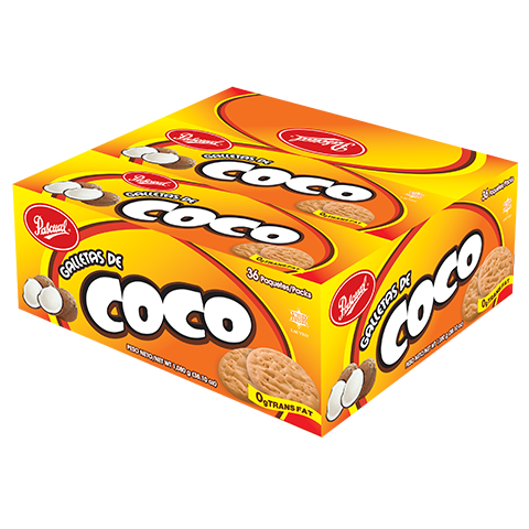 Galleta de Coco Pascual - 36 unidades