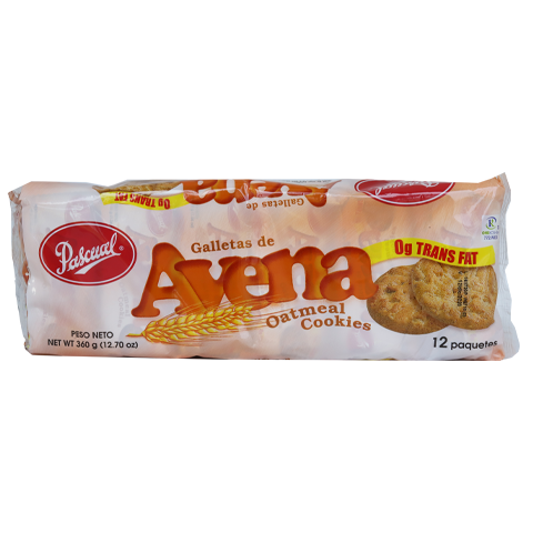 Galleta Avena Pascual Docena 360g