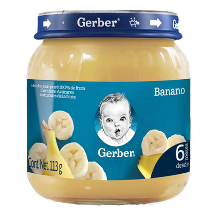 Gerber P2 Pure Banano 113G