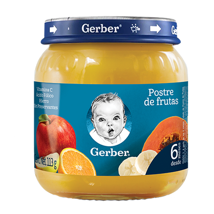 Gerber P2 Puré Frutas Mix 113G