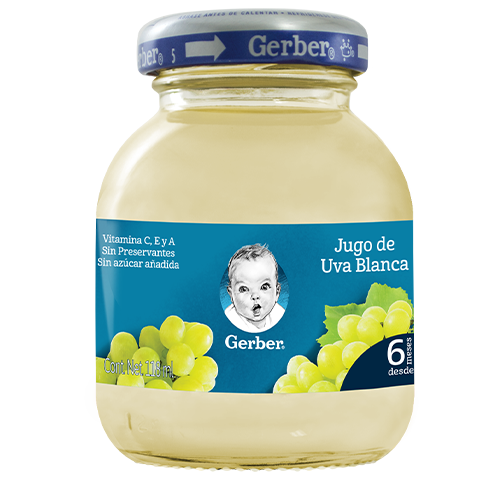 Gerber Jugo Uvas Blancas 118ml