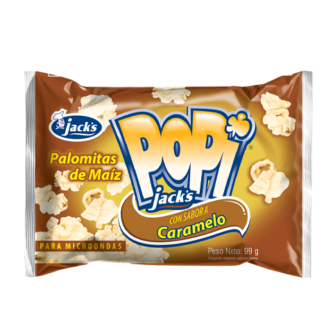 Palomitas de Maíz para Microondas Sabor a Caramelo Und 99G