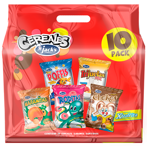 Cereales Surtidos Jack´s 10Pack  300g