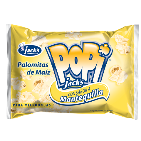 Palomitas de Maíz para Microondas sabor a Mantequilla Und 99G