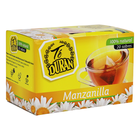 Té Durán Manzanilla 20 sobres