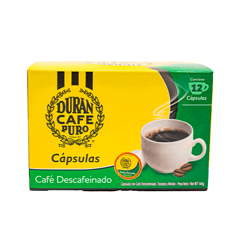 Cápsula Café Descafeinado 144g