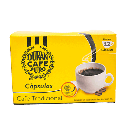 Café Durán en Cápsula Tradicional 144G