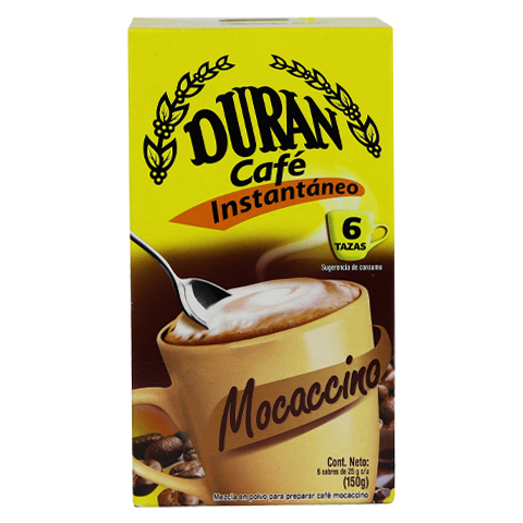 Café Durán Instantáneo Mocaccino