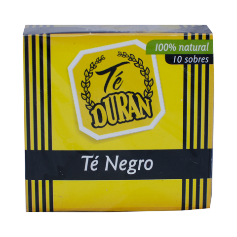 Té Durán Negro 10 Sobres