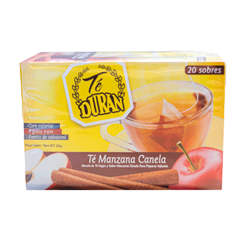 Té Durán Manzana Canela 20 sobres