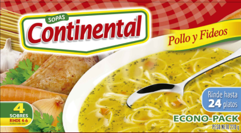 Econopack Pollo Fideos Cont 4 X 55G