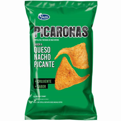 Picaronas Queso Nacho Picante Jack´s 150g