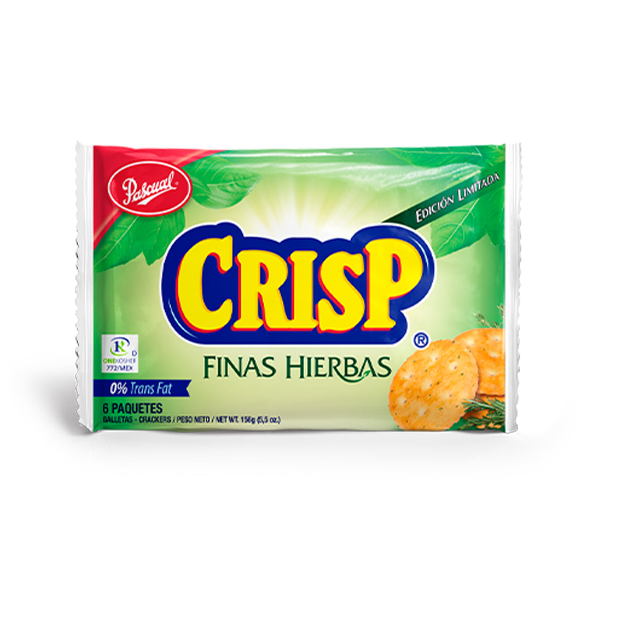 Galleta Crisp Finas Hierbas Pascual - 6 Pack